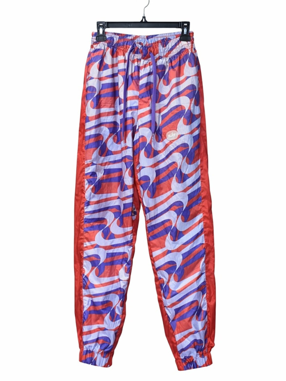 Nike Womens Sportswear Icon Clash Woven All Over Print Pants‎ Size XS Jogger Y2K